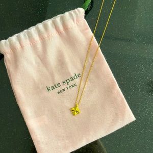 Kate Spade Legacy Logo Mini Pendant and Chain
